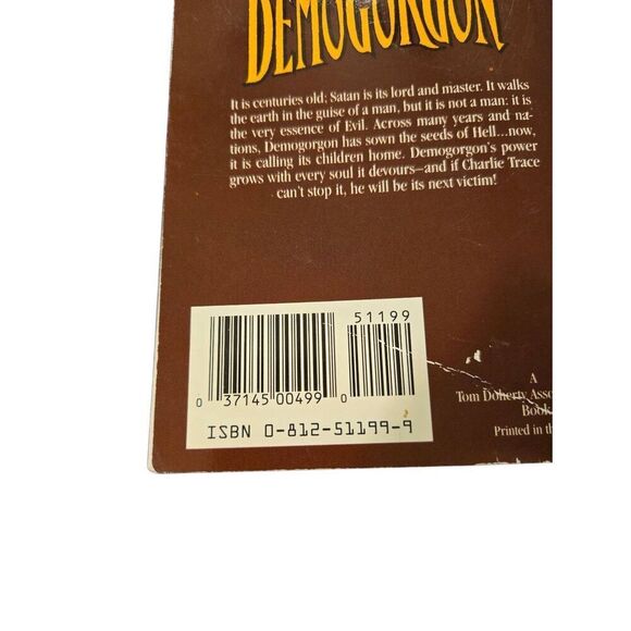 Demogorgon by Brian Lumley - TOR Horror - isbn 0812511999 - Picture 4 of 6
